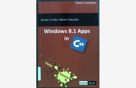 Windows 8. 1 Apps in C#.   - Edition Computer.