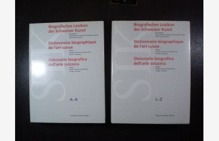 Biografisches Lexikon der Schweizer Kunst. Dictionnaire biographique de l'art suisse. Dizionario biografico dell'arte svizzera