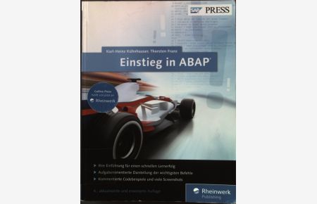 Einstieg in ABAP.   - Rheinwerk publishing
