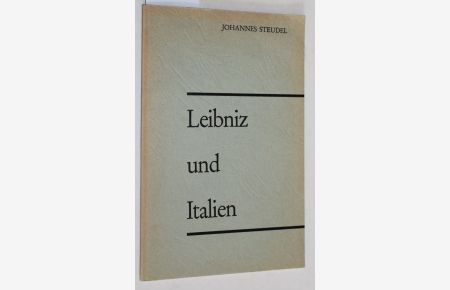 Leibniz und Italien