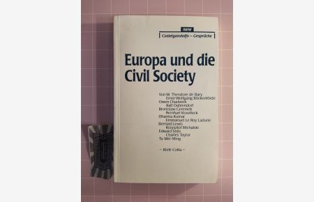 Europa und die Civil Society. Castelgandolfo-Gespräche 1989.   - Institut für die Wissenschaften vom Menschen.