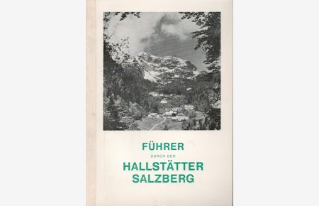 Führer durch den Hallstätter Salzberg.