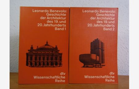 Geschichte der Architektur des 19. und 20. Jahrhunderts. Band 1 und Band 2