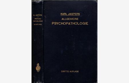 Allgemeine Psychopathologie für Studierende, Ärzte und Psychologen