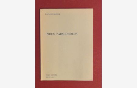 Index Parmenideus.
