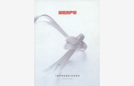 Wempe Impressionen 2000 / 2001 [Katalog]
