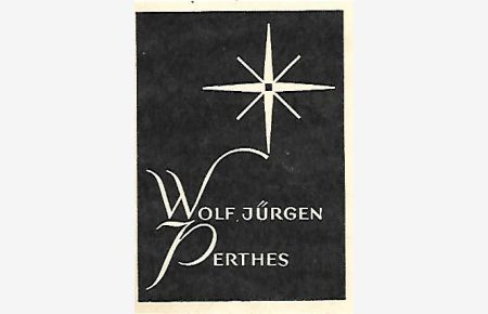 Exlibris Wolf Jürgen Perthes