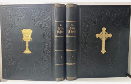 Die Heilige Schrift Alten und Neuen Testaments verdeutscht von Martin Luther. Mit zweihundert und dreissig Bildern von Gustave Doré. 2 Bände.