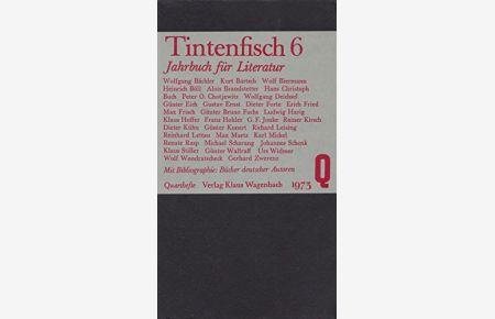 Zehn Jahrbücher zur deutschen Literatur von 1967 bis 1976  - Quarthefte ; 66