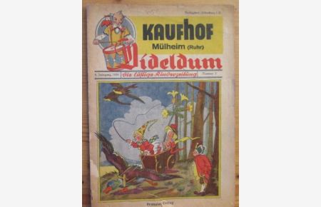 Dideldum - Die lustige Kinderzeitung - 8. Jahrgang, 1936 - Kaufhof - Mülheim (Ruhr)  - Nummer 3, Primulas Einzug.