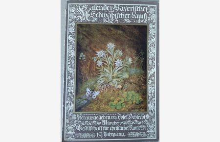 Kalender Bayerischer und Schwäbischer Kunst 1923