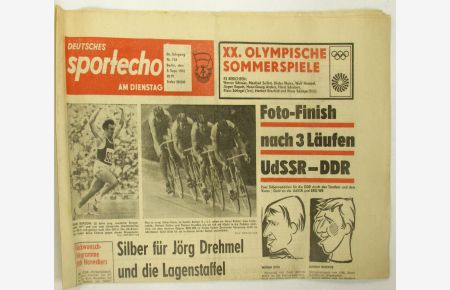Deutsches Sportecho am Dienstag Nr. 174 vom 5. September 1972