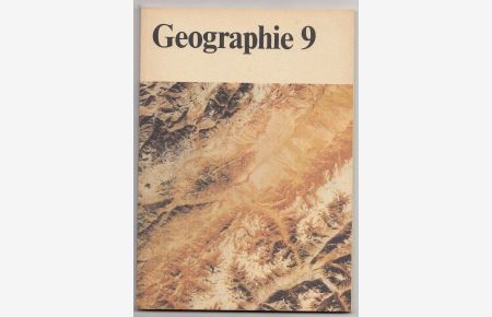 Geographie Lehrbuch für Klasse 9 DDR 1990