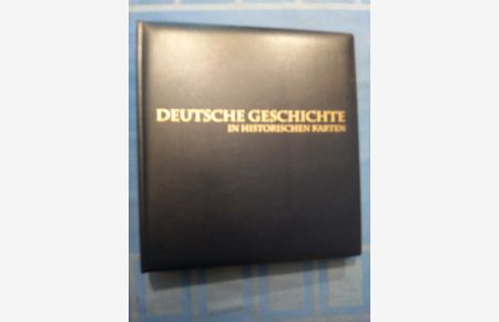 Deutsche Geschichte in historischen Karten, Jahre: 1239, 1491, 1500, 1525, 1616, 1630, 1711, 1746/47, 1871, 1919, 1921 und 1945 (12 Karten).
