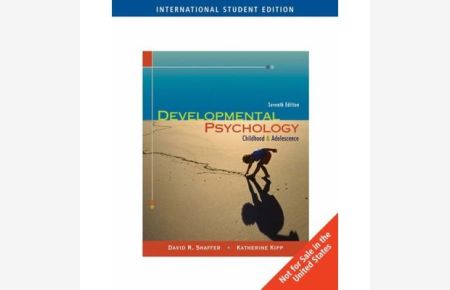 Developmental Psychology: Childhood and Adolescence