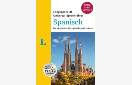 Langenscheidt Universal-Sprachführer Spanisch - Buch inklusive E-Book zum Thema „Essen & Trinken“  - Die wichtigsten Sätze plus Reisewörterbuch