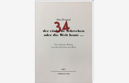 34 – der einfache Schrecken oder die Welt heute …  - Ein schmaler Roman zwischen Dresden und Wien