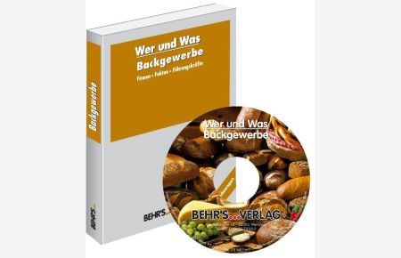 Wer und Was - Backgewerbe 2011/2012  - CD-ROM ohne Exportfunktion inkl. Branchenbuch