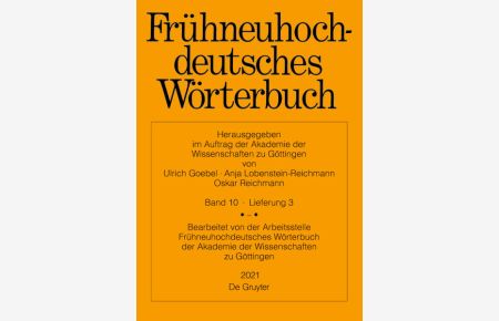 Frühneuhochdeutsches Wörterbuch / römischköl – sang