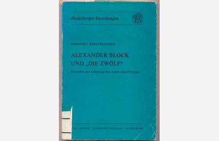 Alexander Block und 'Die Zwölf'  - Materialien zum eschatologischen Aspekt seiner Dichtung