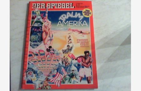 Der Spiegel. 03. 11. 1975, 29. Jahrgang. Nr. 45.   - Das deutsche Nachrichtenmagazin. Titelgeschichte: 200 Jahre USA - Traum Amerika - SPIEGEL-Serie.