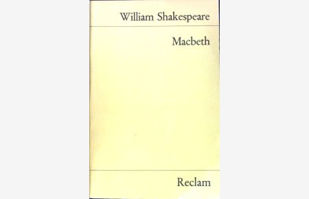 Macbeth : Tragödie.   - Universal-Bibliothek ; Nr. 17