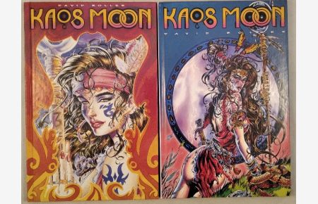 Kaos Moon Konvolut Teil 1 und 2 [2 Bücher].   - Schwermetall präsentiert Band 80 und 81