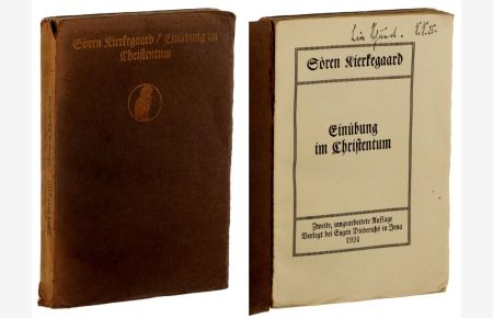 Einübung im Christentum. Übers. von H. Gottsched und Chr. Schrempf, mit Nachw. von Chr. Schrempf.