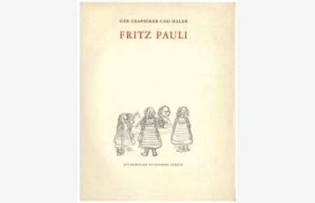Der Graphiker und Maler Fritz Pauli.