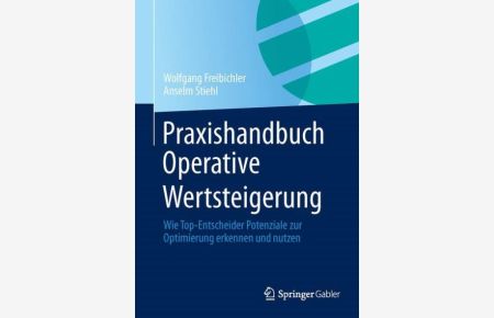 Praxishandbuch Operative Wertsteigerung  - Wie Top-Entscheider Potenziale zur Optimierung erkennen und nutzen
