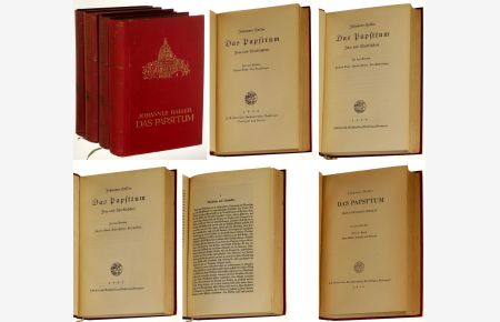 Das Papsttum. Idee und Wirklichkeit. In drei Bänden (in 4 Teilbänden: I, II/1; II/2, III/1
