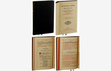 Manuale chori i. e. precum et rituum ad usum ff. minorum S. Francisci Capuccionorum; Provincae Rhenano-Guestfalicae. Ed. . . . Ignatii ab Oppenheim.