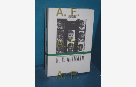 H. C. Artmann (Dossier Band 3)  - [hrsg. vom Franz-Nabl-Institut für Literaturforschung der Universität Graz]. Hrsg. von Gerhard Fuchs und Rüdiger Wischenbart /