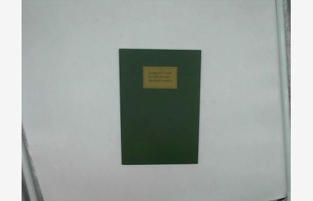 Das Buch heute - das Buch morgen. Vortrag beim Festakt des Gutenberg-Preises Mainz - 21. Juni 1980.