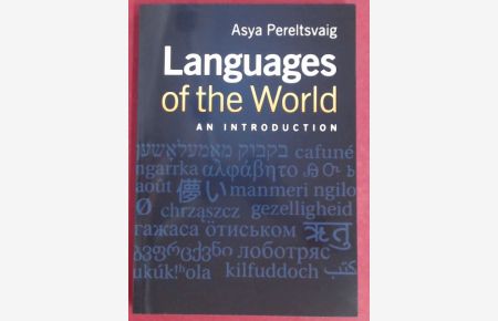 Languages of the world.   - An introduction.