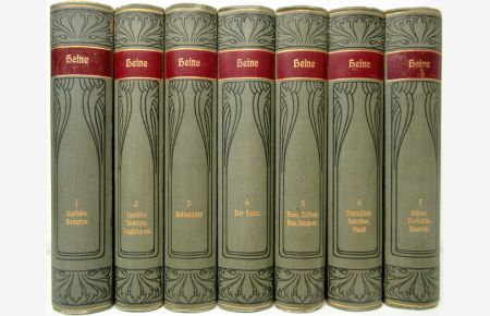 Sämtliche Werke. 7 Bände.   - Herausgegeben von Ernst Elster. Kritisch durchgesehene und erläuterte Ausgabe.