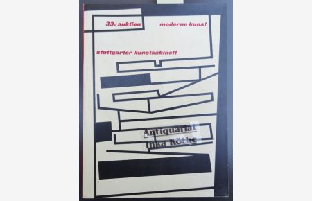 Stuttgarter Kunstkabinett: 33. Auktion : Moderne Kunst -  - 29. und 30. Mai 1959 -