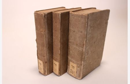 Theologiae christianae theoreticae. Tractate I-VI (6 Tractate in 3 Bänden).
