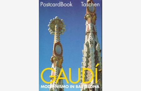 Gaudí : modernismo in Barcelona.   - Postcardbook ; 3