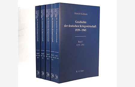 Geschichte der deutschen Kriegswirtschaft 1939 - 1945 ; Broschurausgabe in 5 Bänden  - Mit einem Kapitel von Joachim Lehmann