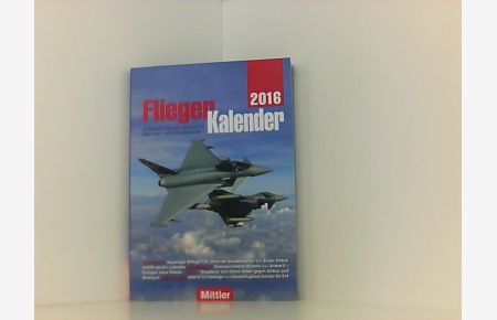 FliegerKalender 2016 - Internationales Jahrbuch der Luft- und Raumfahrt