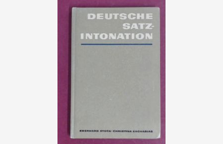 Deutsche Satzintonation.