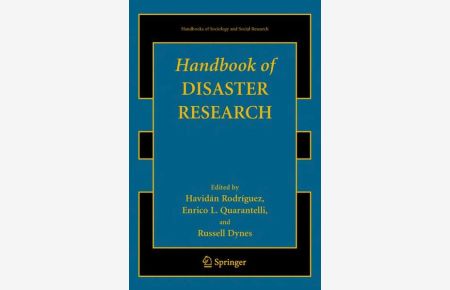 Handbook of Disaster Research.