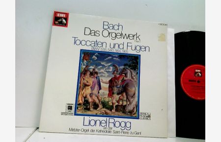 Lionel Rogg – Das Orgelwerk Folge 2 - Toccaten Und Fugen BWV 538, 540, 564, 565
