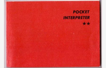 Pocket Interpreter. Japanese - English - Francais - Deutsch - Italiano-Russkij jasuik.