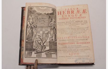 Janua Hebraeae linguae Veteris Testamenti. (3 Teile in einem Bd. )