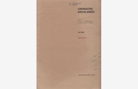 Atakta 15. [Da: Cronache Ercolanesi, 26/1996].   - Bolletino del centro internazionale per lo studio dei papiri ercolanesi.