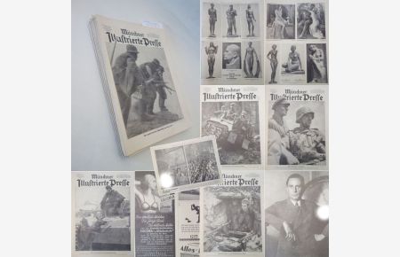 Münchner Illustrierte Presse. 19. Jahrgang 1942 Nr. 1 - 52 * v o l l s t ä n d i g e r J a h r g a n g in 52 Ausgaben