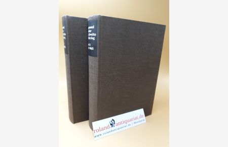 Der Zweite Weltkrieg ; Band 1: 1939-1942 ; Band 2: 1942-1945 ; (2 Bände)