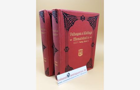 Velhagen und Klasings ; Monatshefte 36. Jahrgang ; Band 1+2 ; (2 Bände)